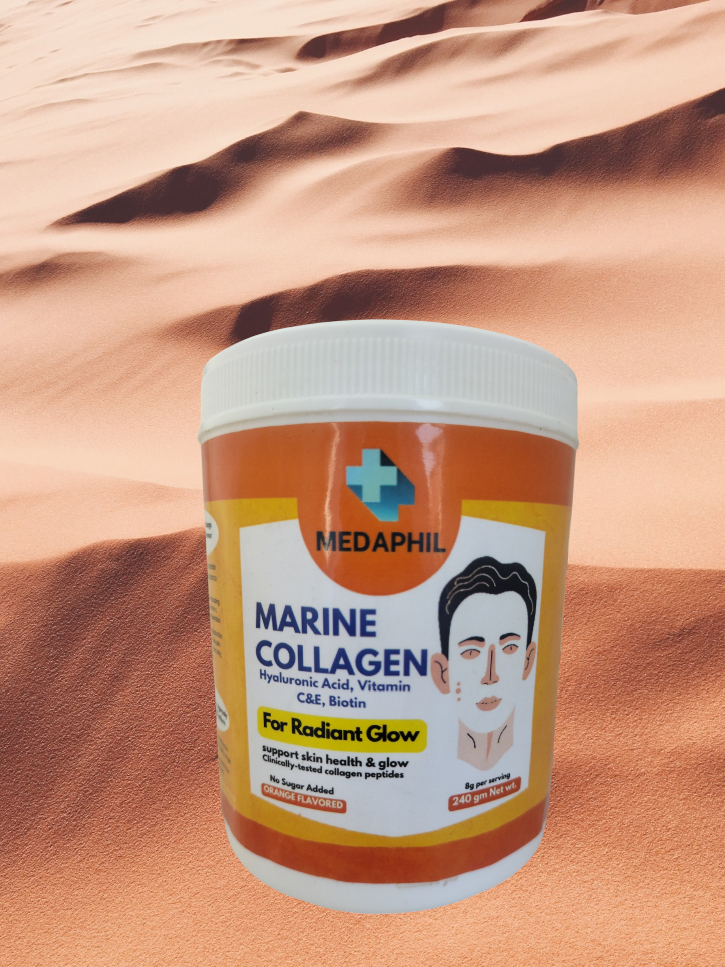 Medaphil Hydrolyzed Marine Collagen Supplement 100 g✔️